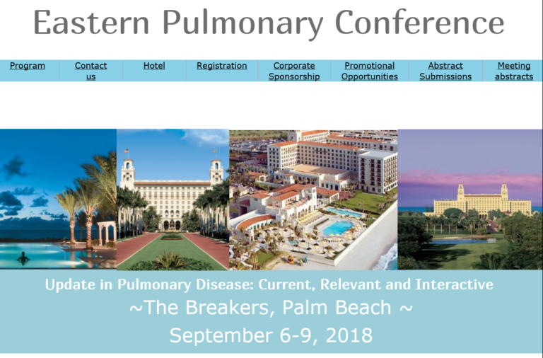 Event Eastern Pulmonary Conference Association of Pulmonary Advanced