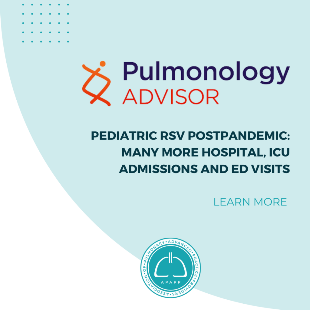 Pediatric RSV Postpandemic Findings from Pulmonology Advisor