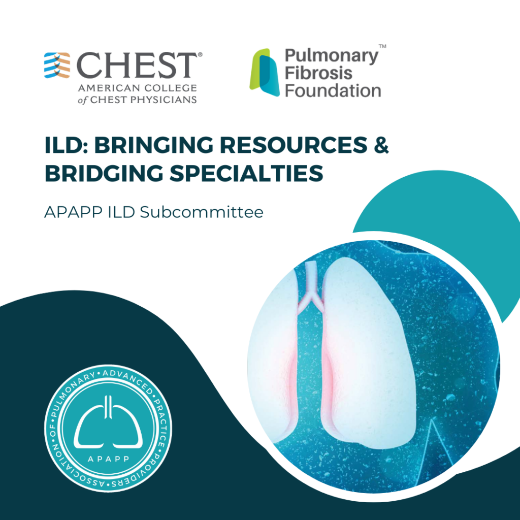 ILD: Bringing Resources & Bridging Specialties